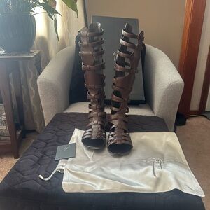 Giuseppe Zanotti Design Gladiator knee high sandals